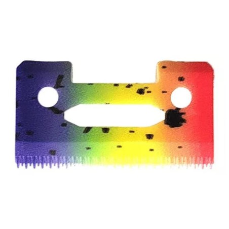 Blessed Cuchilla Ceramica Crunch Color Tricolor Compatibles Maquina Wahl Magic Clip Cordless, Senior, Super Taper, Balding.