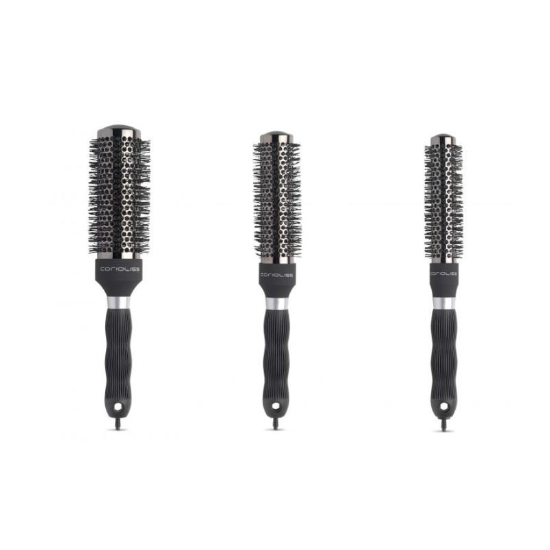 Corioliss Cepillos The Brush Titanium Kit  3 Cepillos Ø 25-33-43    Ref. Suk1925