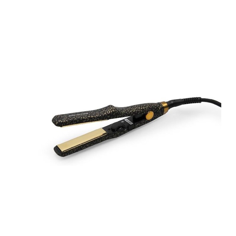 Corioliss Plancha Titanio Viaje C Trip Gold Leopard Soft Touch    Ref. Suk1483