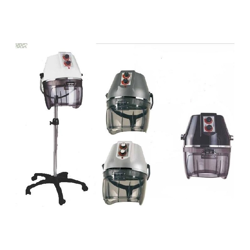 Damo Secador Casco Gamma Plata Con Pie Ref. 311pl