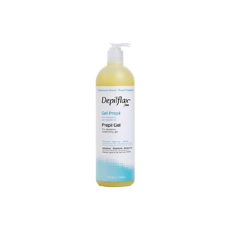 Depilflax Cosmetica Gel Prepil Depilflax  500 Ml. Ref. 3020605001