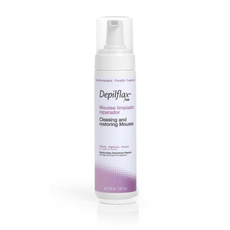 Depilflax Cosmetica Parafina Mousse Aloe Vera Y Aceite De Jojoba 200 Ml. Ref. 3020702001