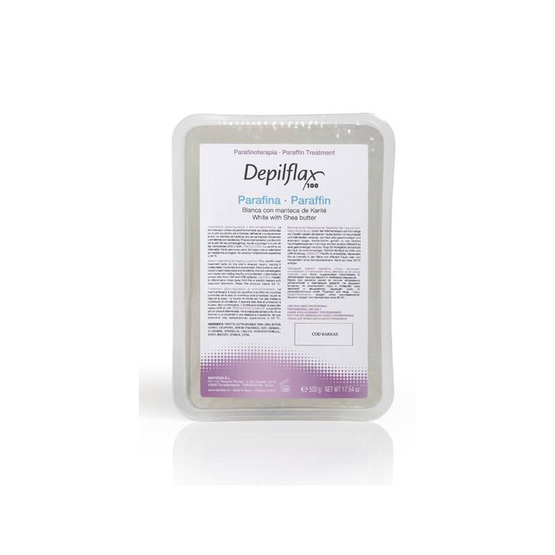 Depilflax Parafina 500 Gr Blanca Y Manteca De Karite Ref. 3021201001