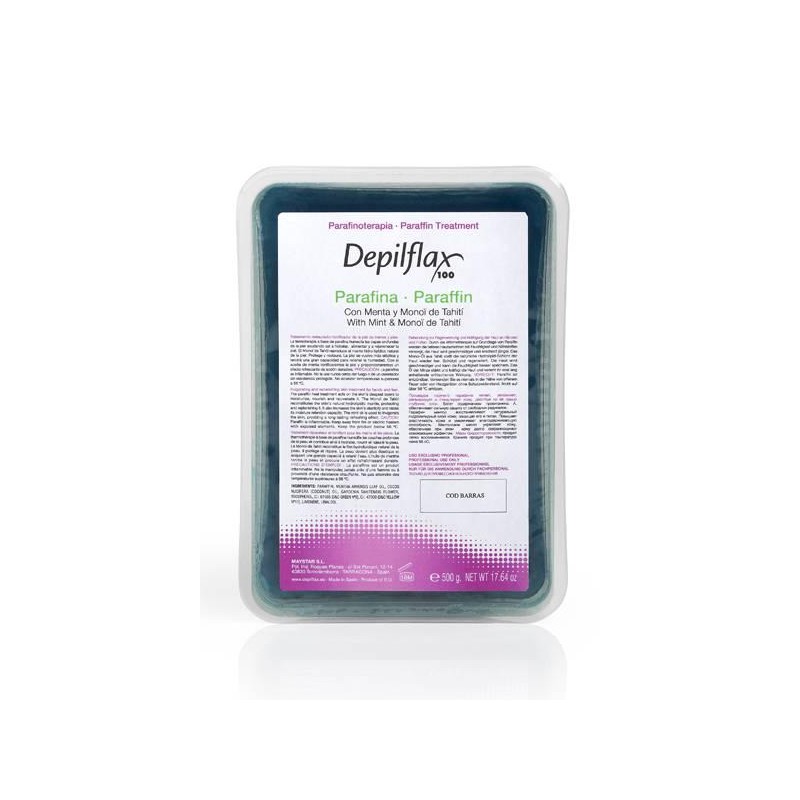 Depilflax Parafina 500 Gr Menta Y Monoi De Thaiti Ref. 3021203001