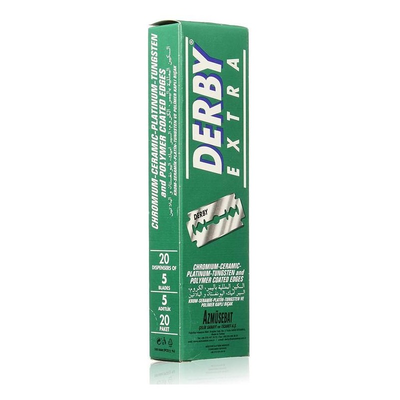 Derby Cuchilla Extra Verde 20x5 Hojas Ref. 02956