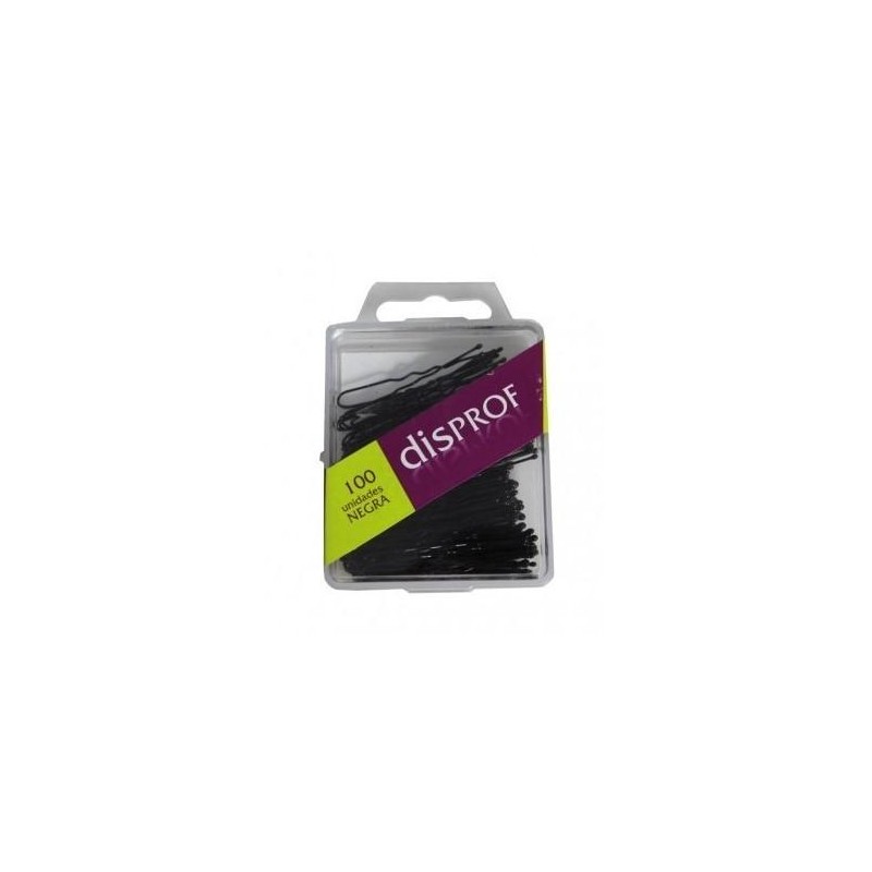 Disprof Horquillas Invisibles Negras 100 Unds. Ref. Vp-hinp Disprof