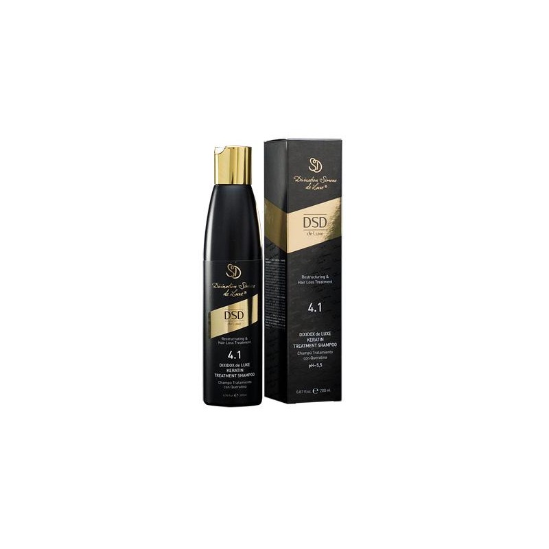 Dsd De Luxe 4.1 Dixidox Champu Tratamiento Keratina 200 Ml.