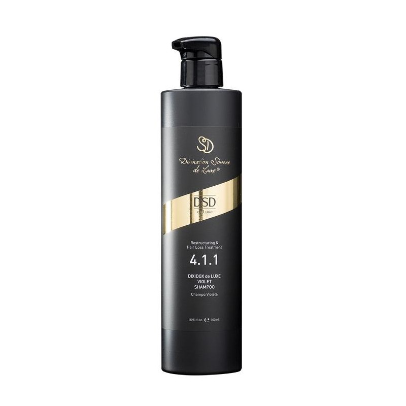 Dsd De Luxe 4.1.1l Dixidox Champu Violet C.blanco Y Mechas 500 Ml.