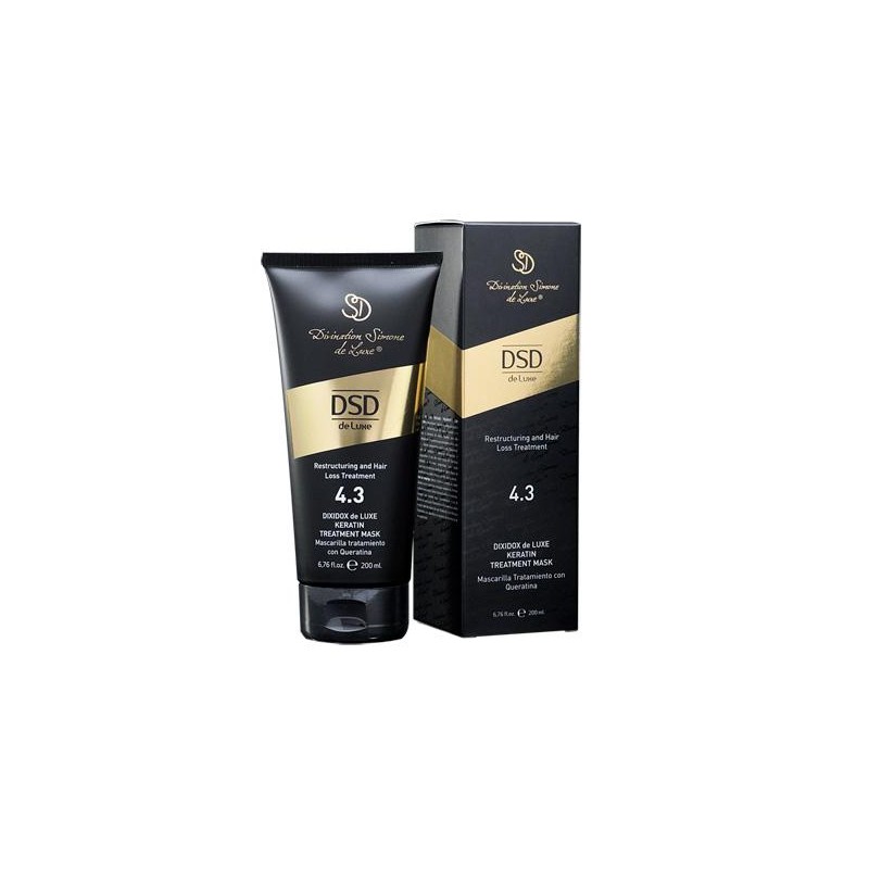 Dsd De Luxe 4.3 Dixidox Mascarilla Tratamiento Keratina 200 Ml.