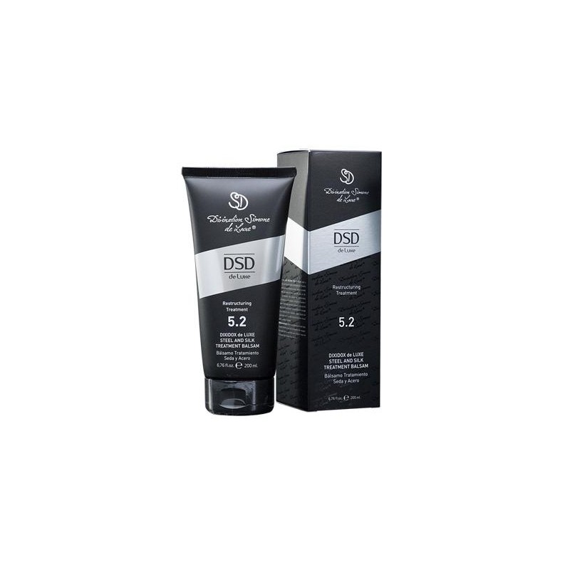 Dsd De Luxe 5.2 Dixidox Balsamo Tratamiento Seda Y Acero 200 Ml.