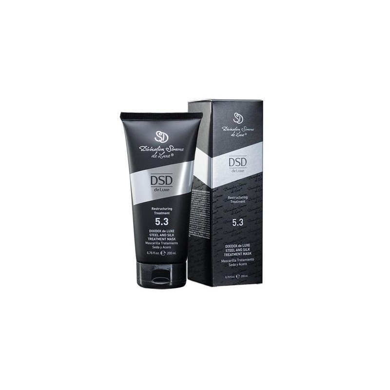 Dsd De Luxe 5.3 Dixidox Mascarilla Tratamiento Seda Y Acero 200 Ml.