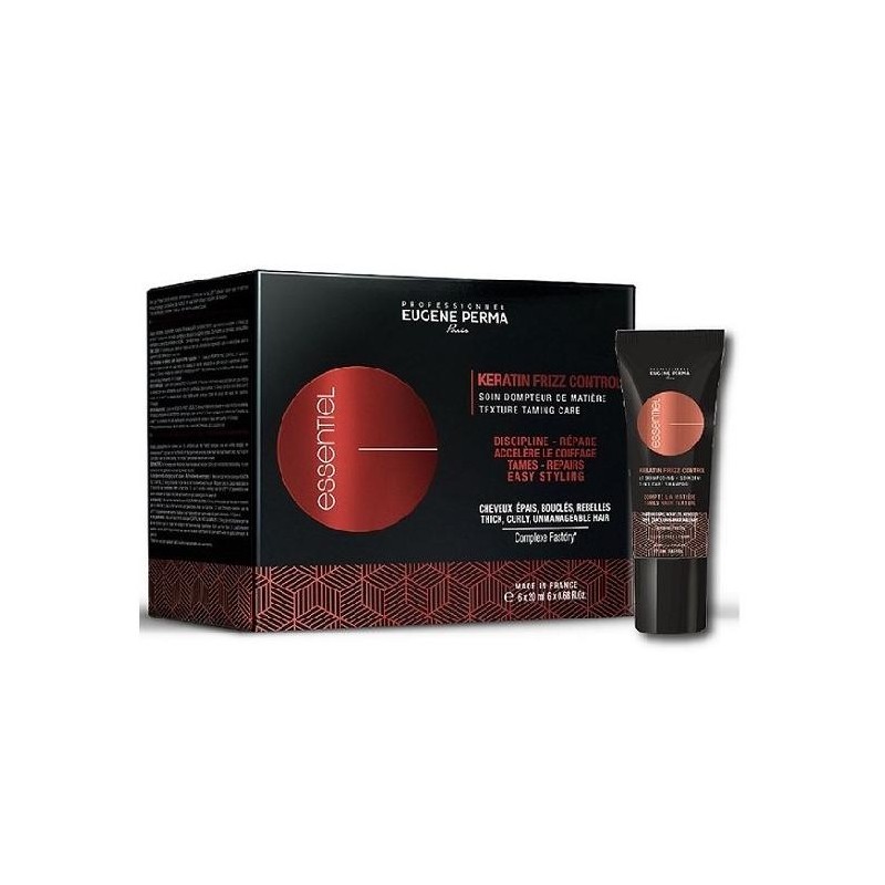 Eugene Essentiel Keratin Frizz Ampollas 20 Ml.  (caja 6 Unidades) Ref. 21035801