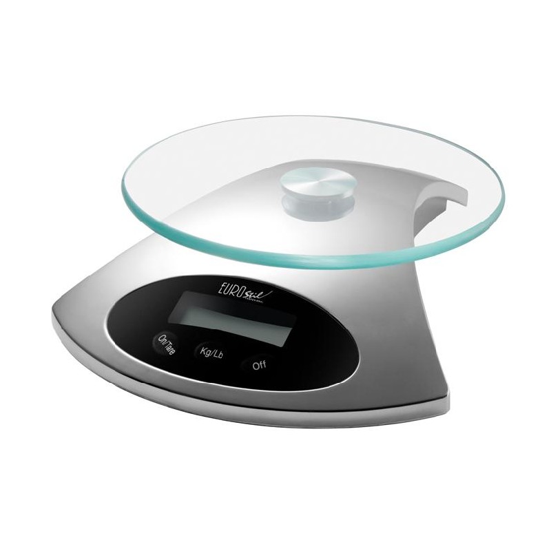 Eurostil Balanza Digital Cromada 5kg   Ref. 03337/54