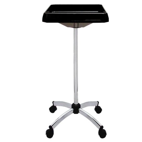 Eurostil Bandeja Auxiliar Jolly Iii Negra Rueda Ref. 00874