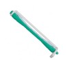 Eurostil Bigudi Plast Blanco Y Verde Largo  12 Unds.   Ref. 900