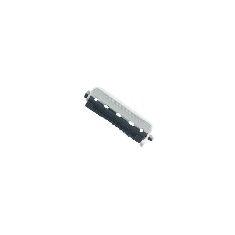 Eurostil Bigudi Plast Gris Y Negro Corto 12 Unds. Ref. 913