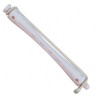 Eurostil Bigudi Plast Rosa Y Blanco Largo  12 Unds. Ref. 901