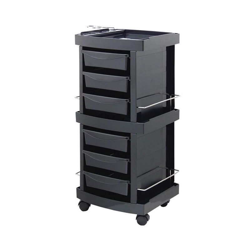 Eurostil Carrito Master Peluqueria Negro Ref. 01963/50