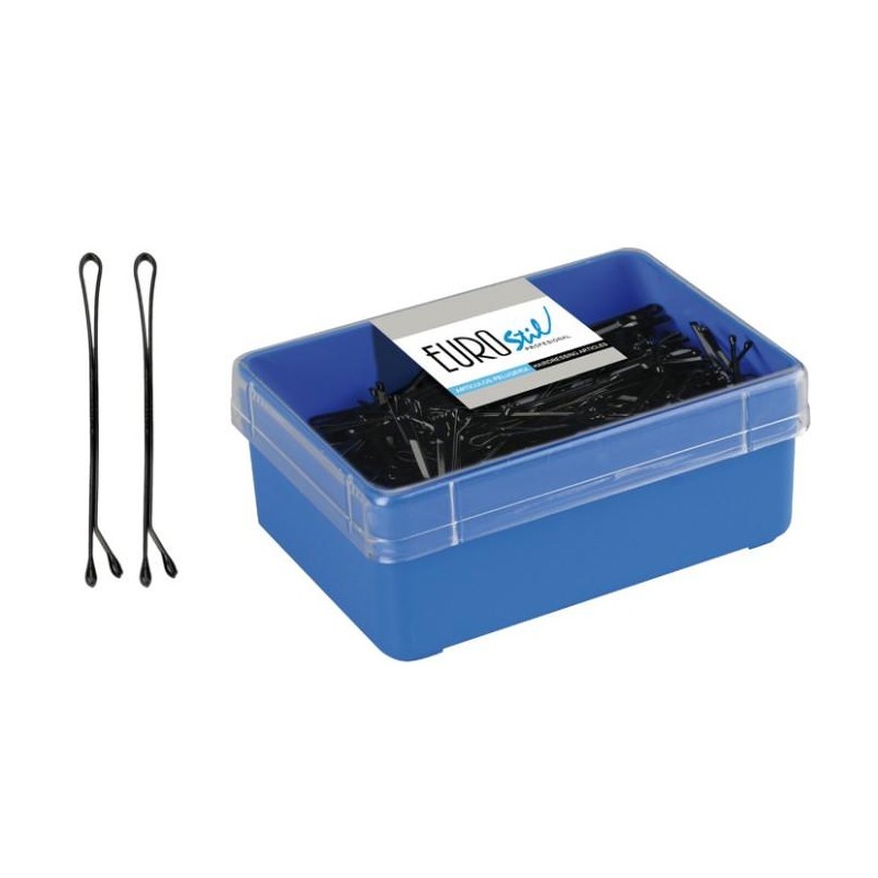 Eurostil Clip Ondin R4 Negro Caja 300 Unds. 5 Ctm. Ref. 01604/50