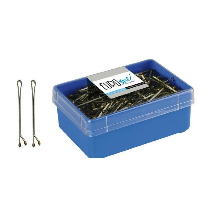 Eurostil Clip Ondin R4 Rubio Caja 300 Unds. 5 Ctm. Ref. 01604