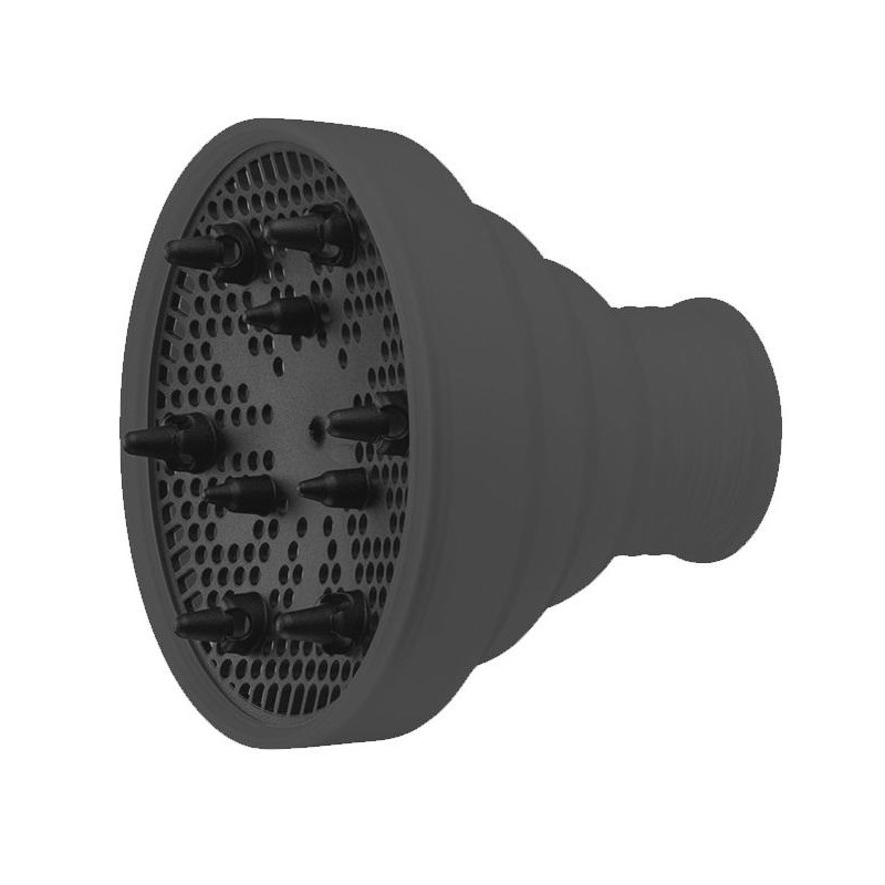 Eurostil Difusor Plegable Silicona Negro Ref. 04346/50
