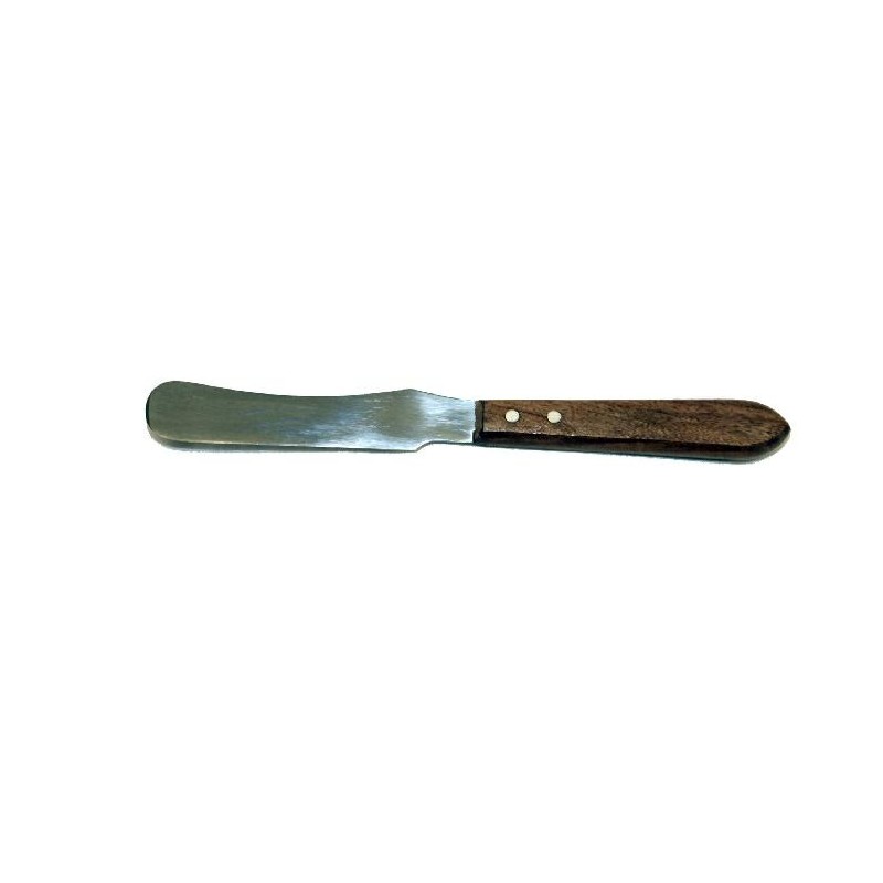 Eurostil Espatula Cera Metalica Mango Madera Ref. 01419