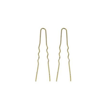 Eurostil Horquilla Invisible Rubia Caja 400 Unds. 5,5 Ctm. Ref. 1616