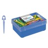 Eurostil Pinzas Plastico Mediana Caja 60 Unds. Ref. 56
