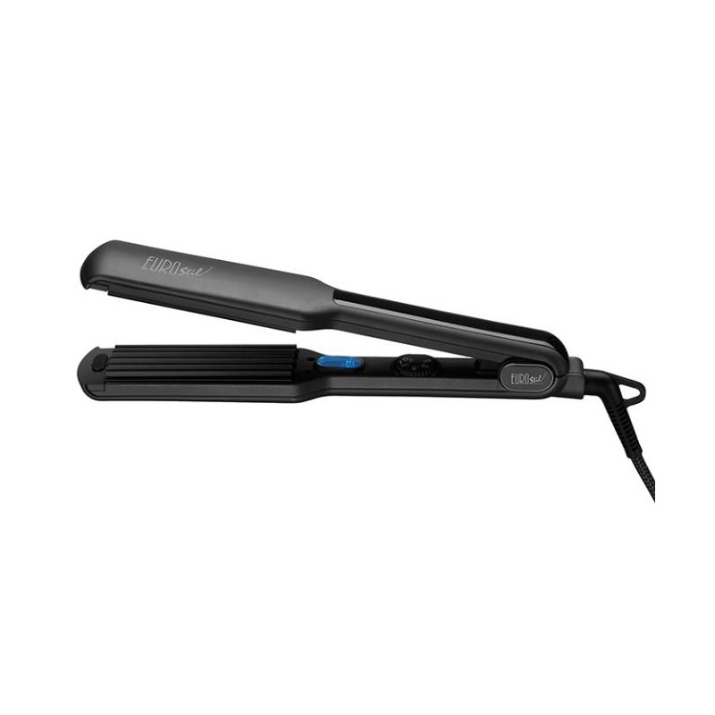 Eurostil Plancha Onduladora 3 Placas Profesional Negra Ref.06163/50