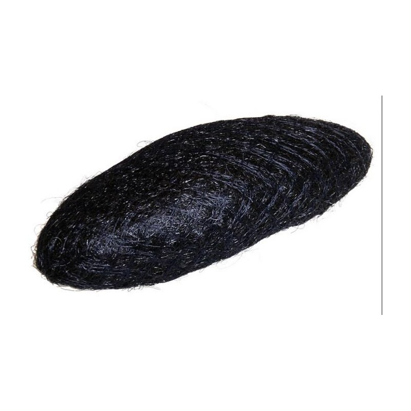 Eurostil Relleno Moño Grande Alargado Negro Ref. 03636/50