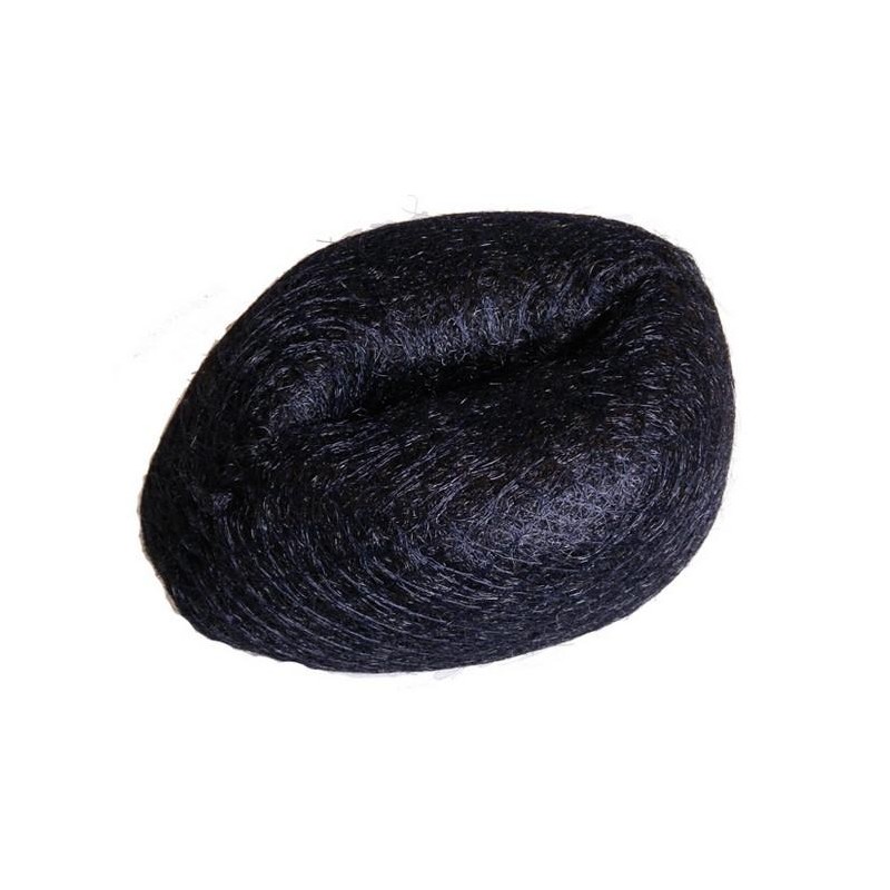 Eurostil Relleno Moño Grande Redondo Negro Ref. 03635/50
