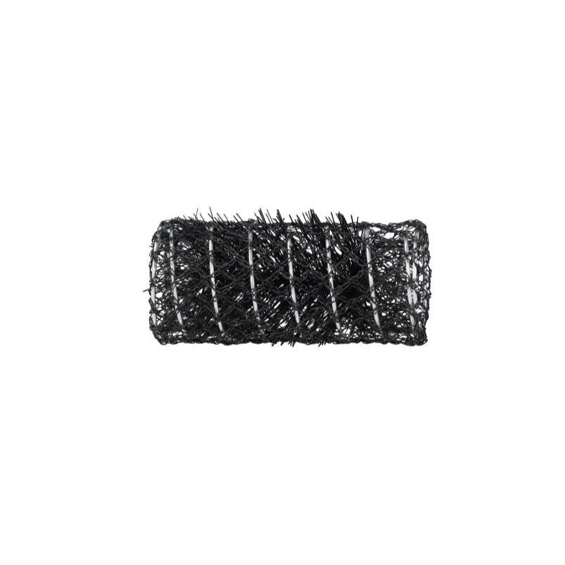 Eurostil Rulos Malla 6 Unds. Ø 32 Mm  Negro Ref. 07338