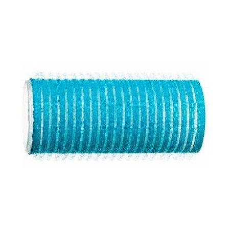 Eurostil Rulos Velcro 6 Unds. Celeste 6 Ctm. Ø 28 Mm. Ref. 12