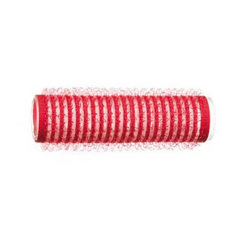 Eurostil Rulos Velcro 6 Unds. Rojo 6 Ctm Ø 13 Mm. Ref. 9
