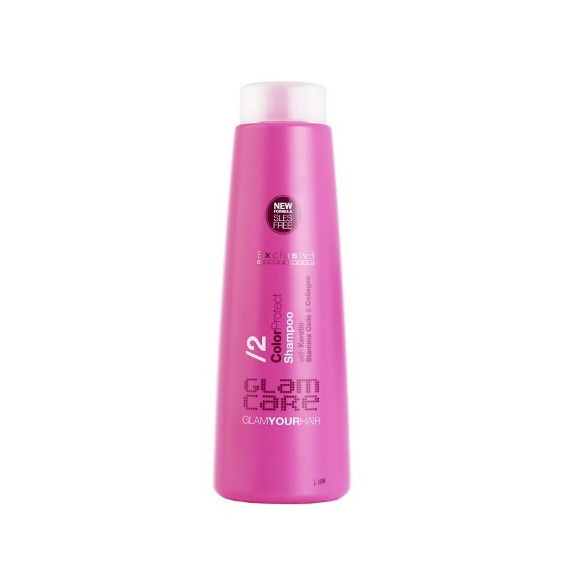 Exclusive Glam-care Color Protect Acid Shampoo  250 Ml.  Ref. 19003