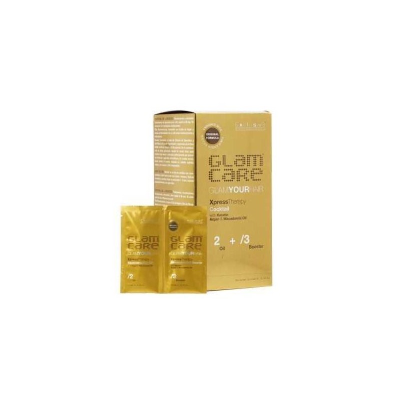 Exclusive Glam-care Xpress Theraphy Cockte Oleo + Booster Kera (x Caja 50 Und)   Ref. 14003