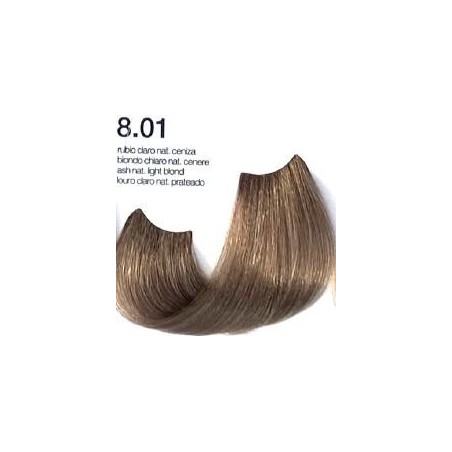 Exclusive Passion Y Color     8. 01  Rubio Claro Natural Ceniza   100 Ml. Ref. 11074