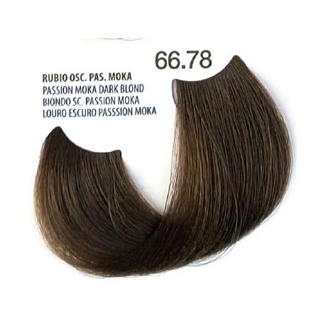 Exclusive Passion Y Color Eko 66.78 Rubio Oscuro Passión Moka 100 Ml. Ref. 16133