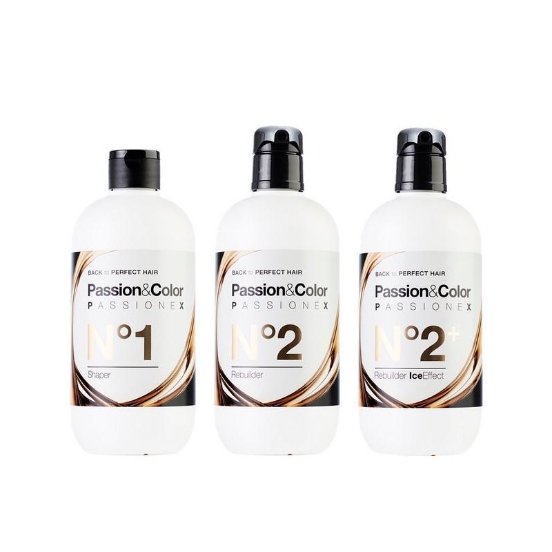 Exclusive Passion Y Color Passionex Kit (n.1 / N.2 / N.2+)  3x500 Ml.    Ref. 11204