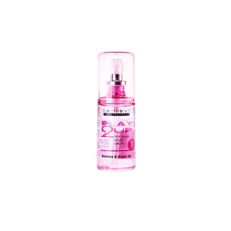 Exclusive Play2 Serum Platinium Fluid Drops Keratina 80 Ml. Ref. 13003kera
