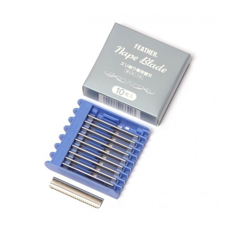 Feather Hoja Cuchillas Nape Blade Caja Gris 1x10 Ref. N4655832