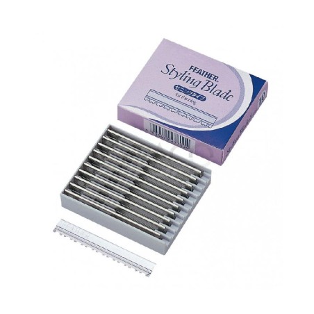 Feather Hoja Cuchillas Styling Blade Caja Rosa Desfilar 1x10 Ref. N4304949