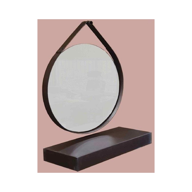 Fersan Tocador Lagrima Espejo Y Marco, Encimera No Incluida Ref.1231.4