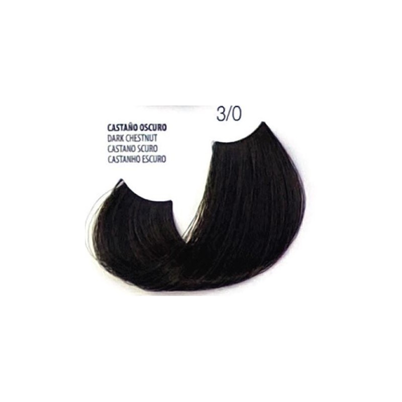 Fusion Tinte Permanente En Crema N.  3. 0 Castaño Oscuro   150 Ml