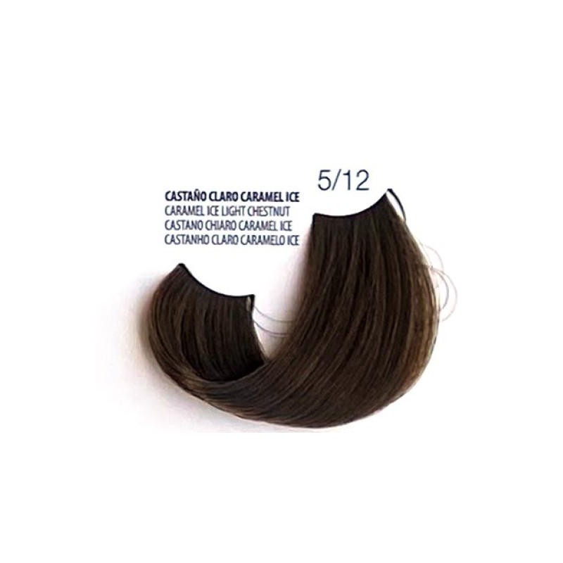 Fusion Tinte Permanente En Crema N.  5.12 Castaño Claro Caramel Ice   150 Ml