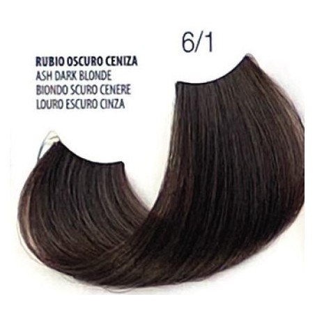 Fusion Tinte Permanente En Crema N.  6. 1 Rubio Oscuro Ceniza  150 Ml