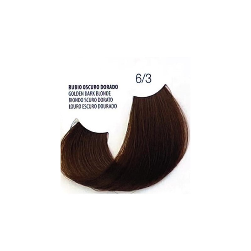 Fusion Tinte Permanente En Crema N.  6. 3 Rubio Oscuro Dorado  150 Ml