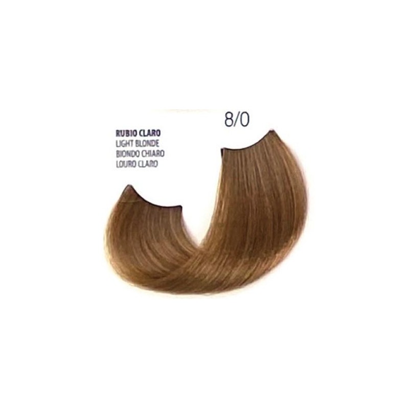 Fusion Tinte Permanente En Crema N.  8. 0 Rubio Claro   150 Ml