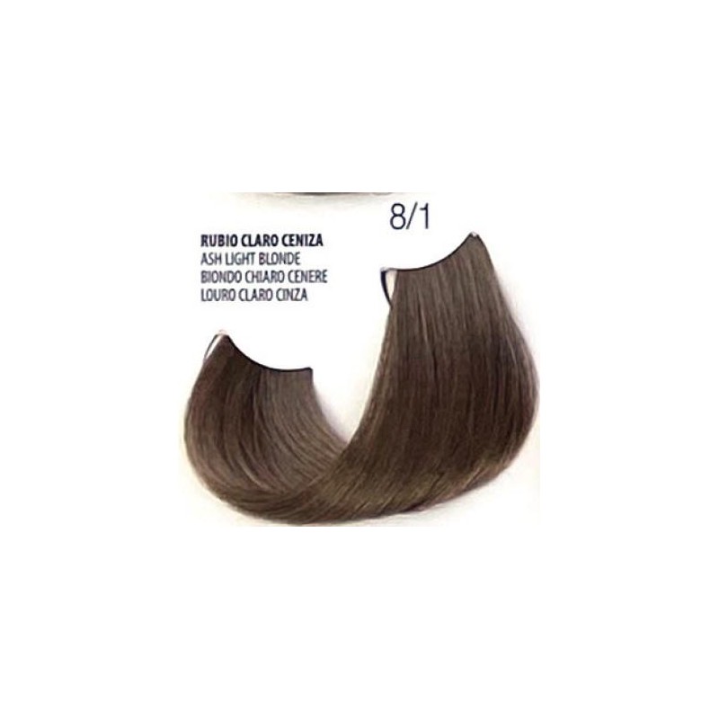 Fusion Tinte Permanente En Crema N.  8. 1 Rubio Claro Ceniza   150 Ml