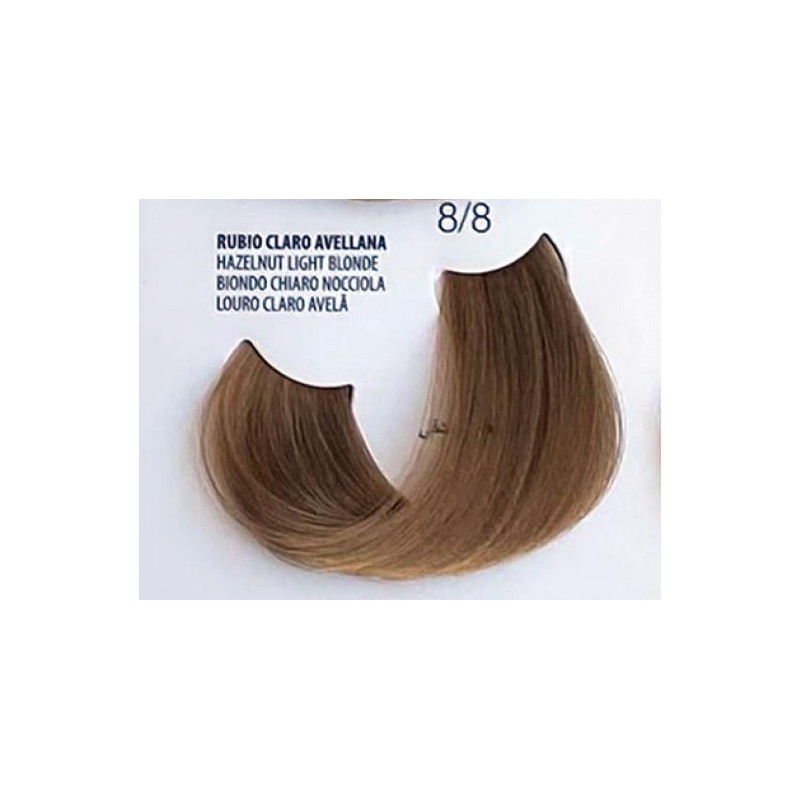 Fusion Tinte Permanente En Crema N.  8. 8 Rubio Claro Avellana   150 Ml